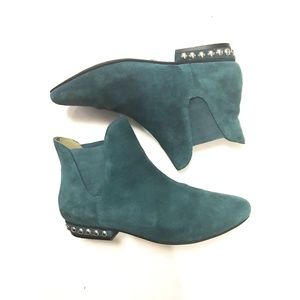 Suede ankle boots